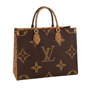❣️SOLD❣️Louis Vuitton MM Monogram Reverse Tote Bag